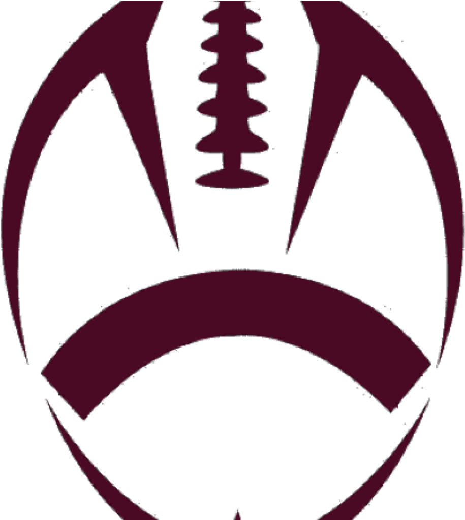 Football Laces Clipart 26 Images Of Football Outline - American Football Logo Png - Transparent PNG Free Download | PNGio