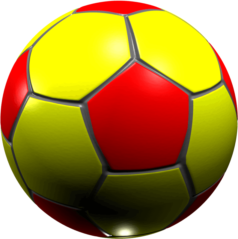 3d Football Cake Ideas And Designs - Red Yellow Football Png - Transparent PNG Free Download | PNGio