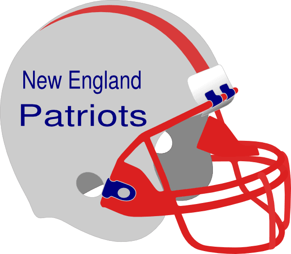 New England Patriots Helmet Clip Art - Fantasy Football Logos Free - Transparent PNG Free Download | PNGio