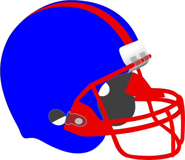 Football Helmet Clip Art At Clker - Helmet And Football Drawing - Transparent PNG Free Download | PNGio