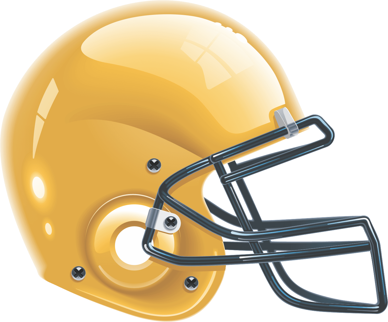 Football Helmet Clip Art At Clker - American Football - Transparent PNG Free Download | PNGio