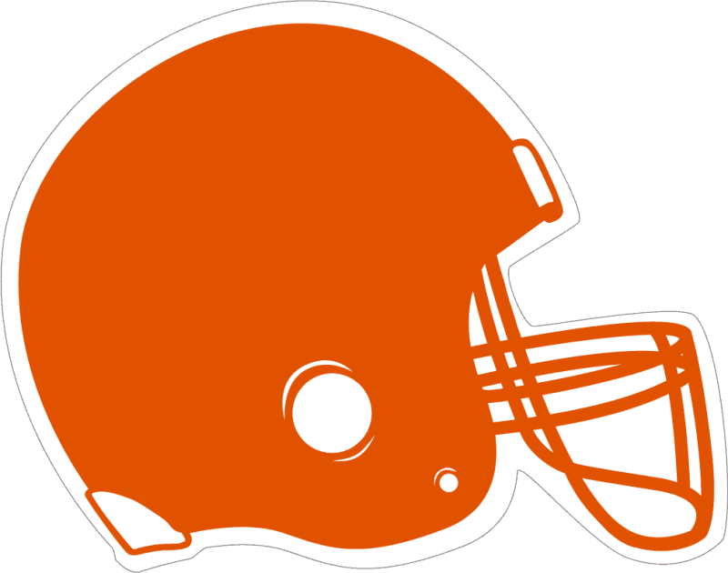 Red Football Helmet Clip Art Car Pictures - Plain Orange Football Helmet - Transparent PNG Free Download | PNGio