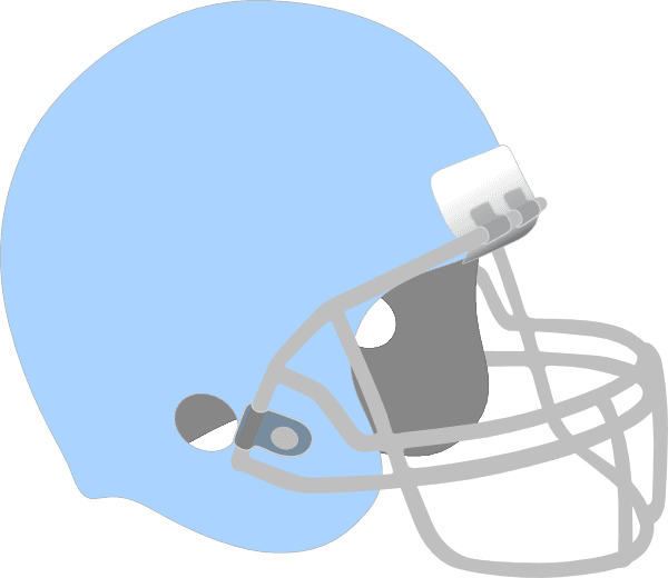 Light Blue Football Helmet Clip Art At Vector Clip - Baby Blue Football Helmet - Transparent PNG Free Download | PNGio