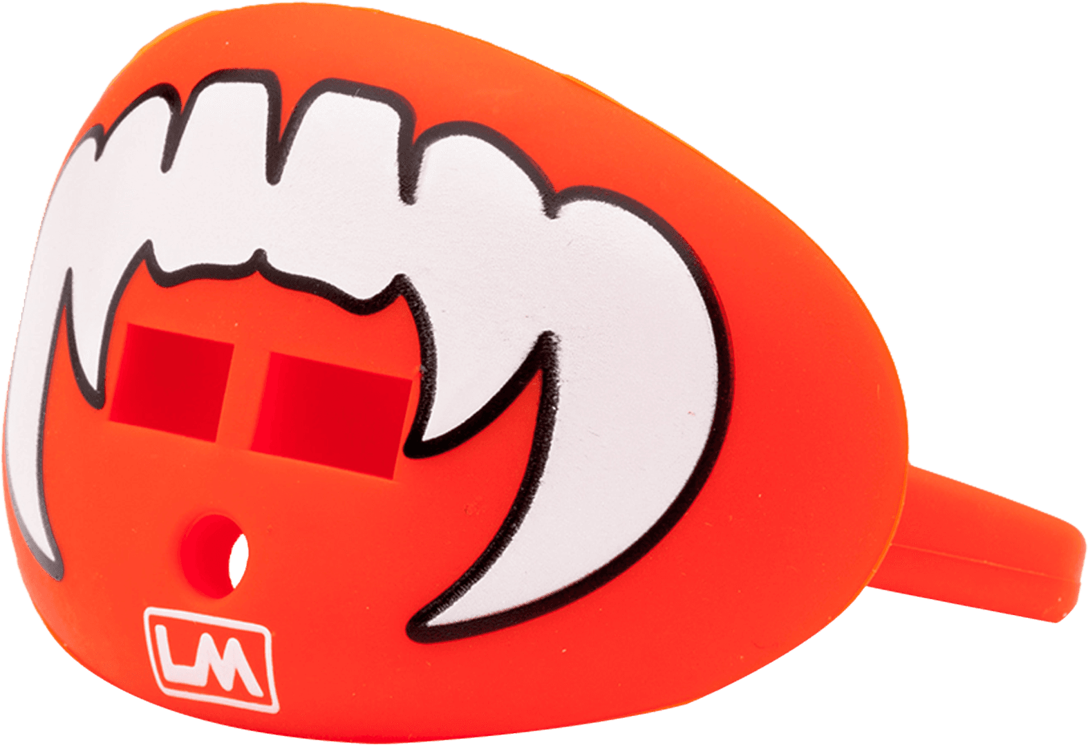 Loudmouthguard Vampire Fangs Bengal Orange - Pacifier Mouth Guard Football - Transparent PNG Free Download | PNGio