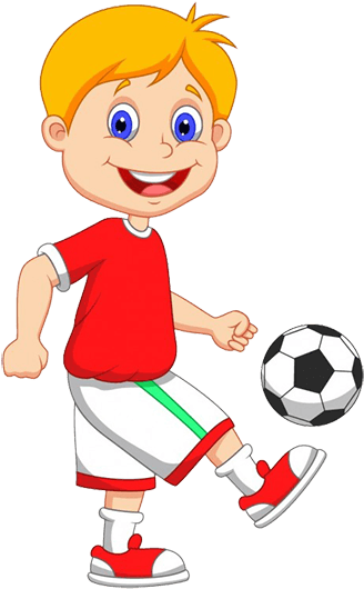 Across The Lake - Football Player Cartoon - Transparent PNG Free Download | PNGio