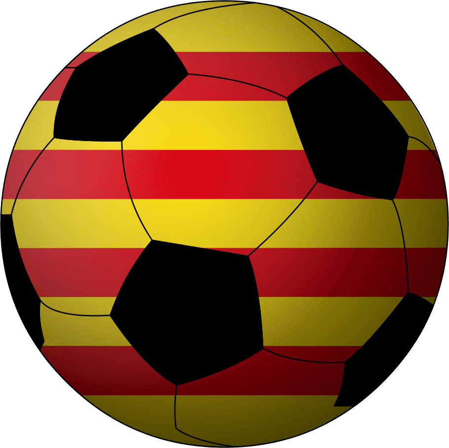 Football Catalonia - Red Yellow Football Png - Transparent PNG Free Download | PNGio