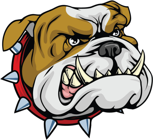 Bulldog Cartoonbulldog Mascotcartoon - Bulldog Football Vector - Transparent PNG Free Download | PNGio