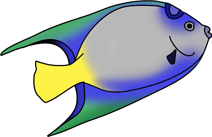 Colorful Fish Clip Art - Transparent Background Fish Clipart - Transparent PNG Free Download | PNGio
