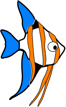 Angel Fish Clip Art Cliparts And Others Art Inspiration - Angel Fish Animated Gif - Transparent PNG Free Download | PNGio