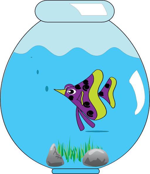 Fish Bowl Clipart Free Download Clip Art On - Fish In A Bowl Clipart Png - Transparent PNG Free Download | PNGio