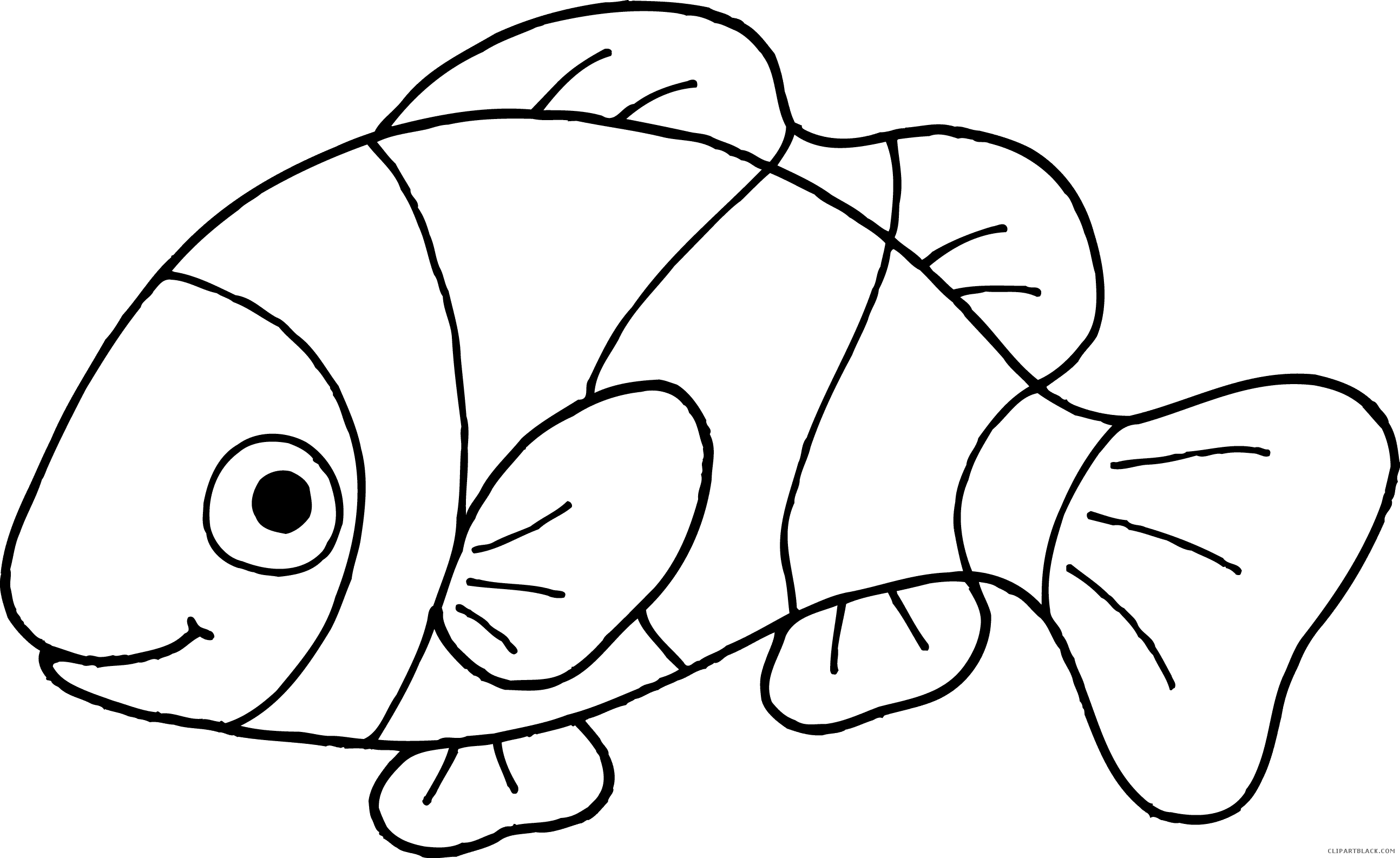 Fish Clip Art Free Black And White - Fish Black And White - Transparent PNG Free Download | PNGio