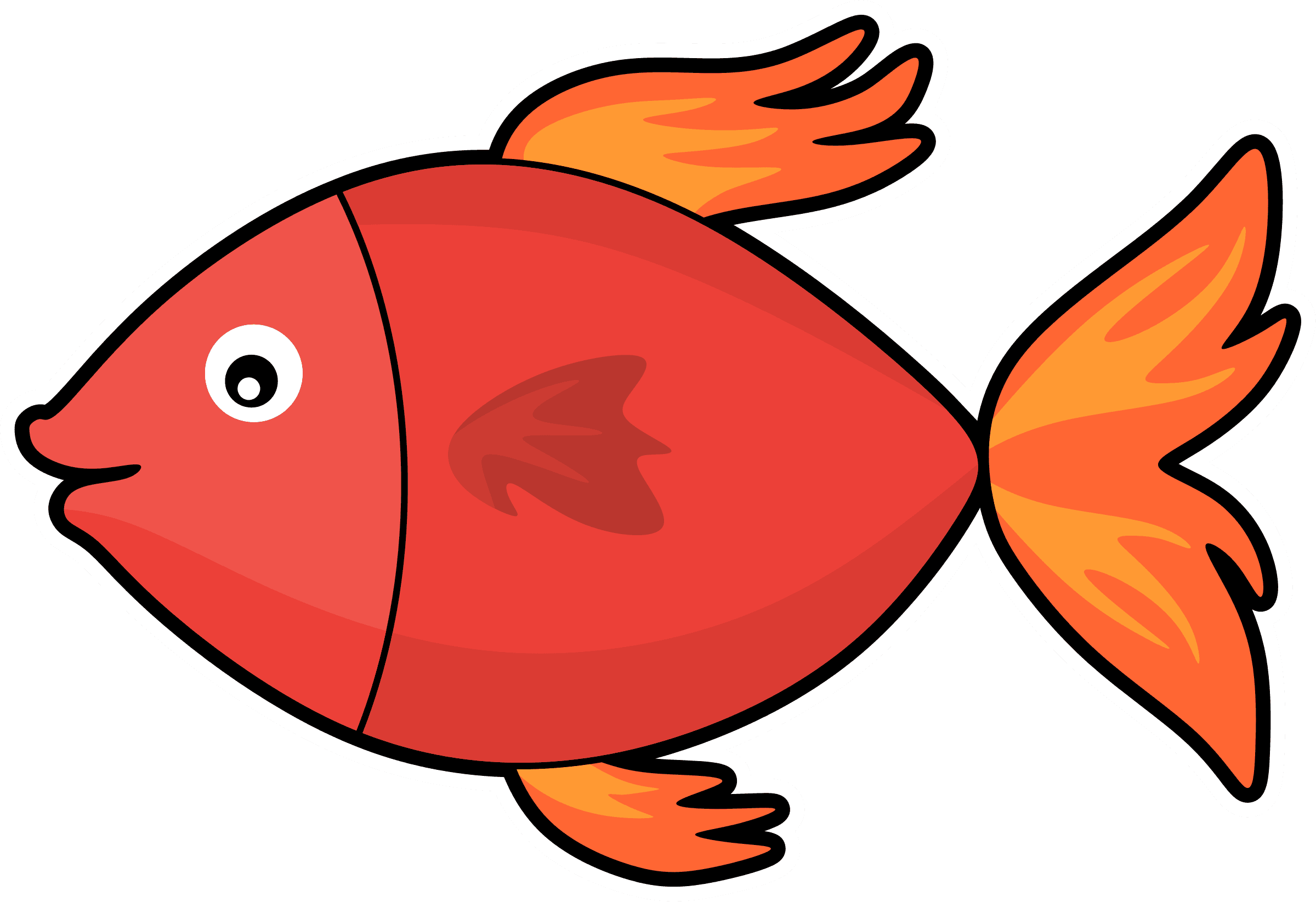 Cartoon Clipart Cartoon - Cartoon Fish - Transparent PNG Free Download | PNGio