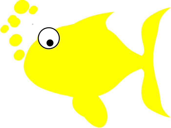 One Fish Two Fish Red Fish Blue Fish Clip Art Bclipart - Fish Yellow Clip Art - Transparent PNG Free Download | PNGio