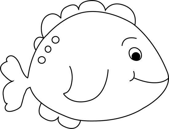 Black And White Little Fish Clip Art - Fish Black And White - Transparent PNG Free Download | PNGio