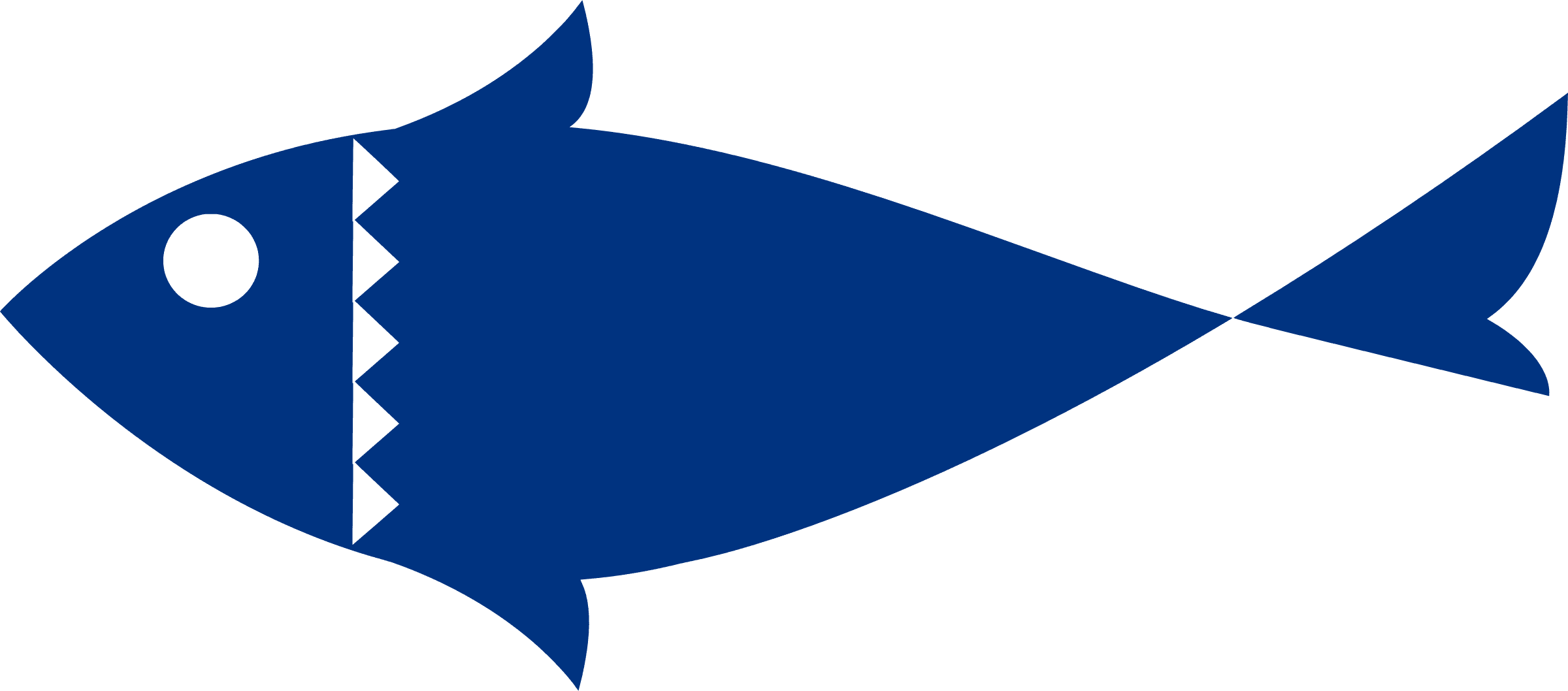 Big Image - Blue Fish Clipart - Transparent PNG Free Download | PNGio