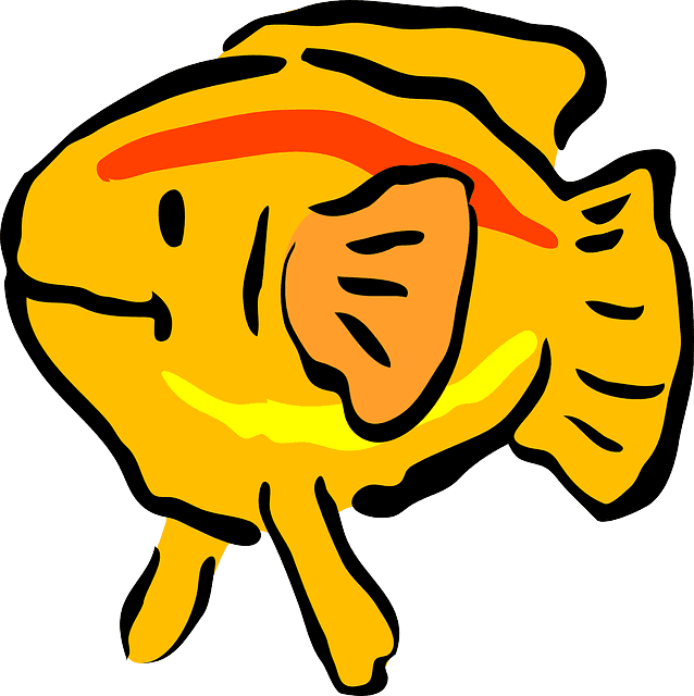 Water, Yellow, Cartoon, Fish, Free, Swim - Ugly Fish Clip Art - Transparent PNG Free Download | PNGio