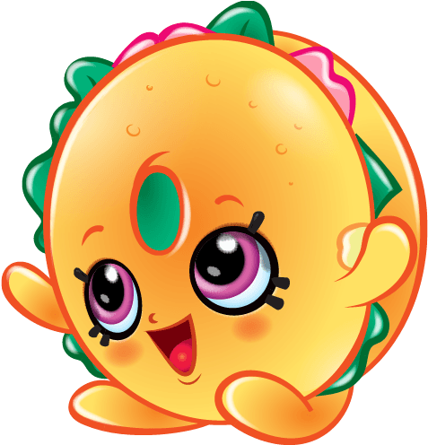 Bagel - Clipart - Info - Shopkins Goldie Fish Bowl - Transparent PNG Free Download | PNGio