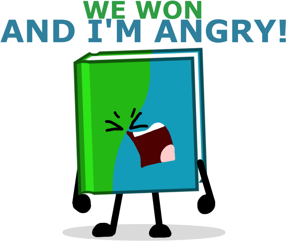 Angry After Winning By Ball Of Sugar - Bfdi Fish Bowl - Transparent PNG Free Download | PNGio