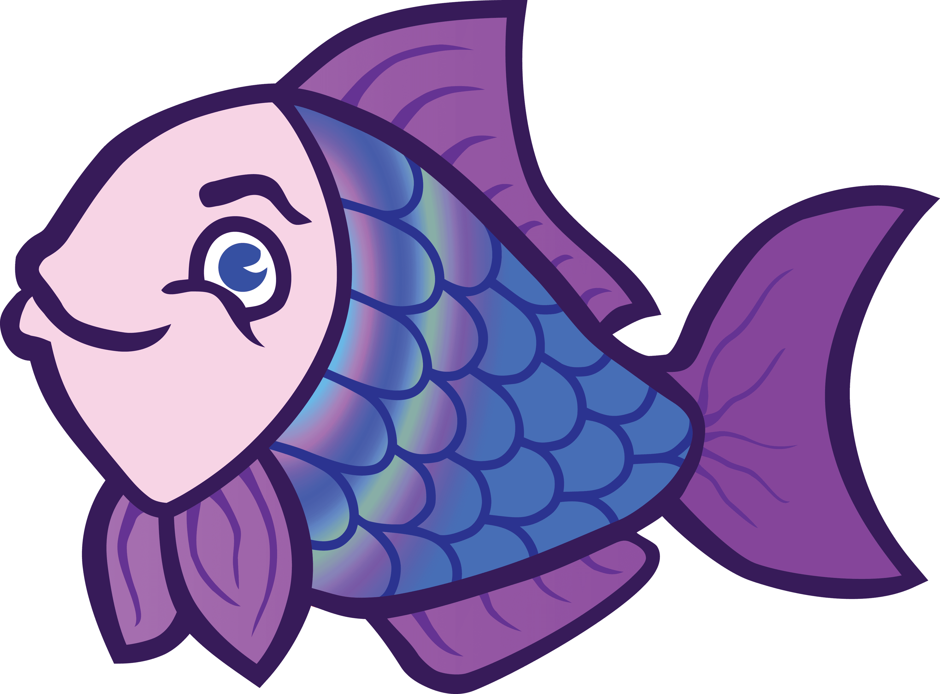 Free Clipart Of A Fish - Colorful Fish Clipart - Transparent PNG Free Download | PNGio