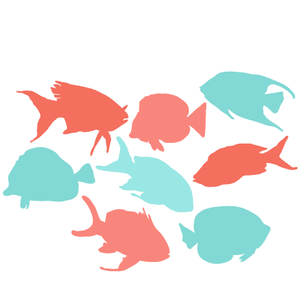 Tropical Fish Clipart Png File - Tropical Fish Silhouette - Transparent PNG Free Download | PNGio