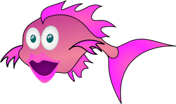 Fish Cartoon Smile Funny Vector Clip Art 4da9fc Clipart - Fish Clip Art - Transparent PNG Free Download | PNGio