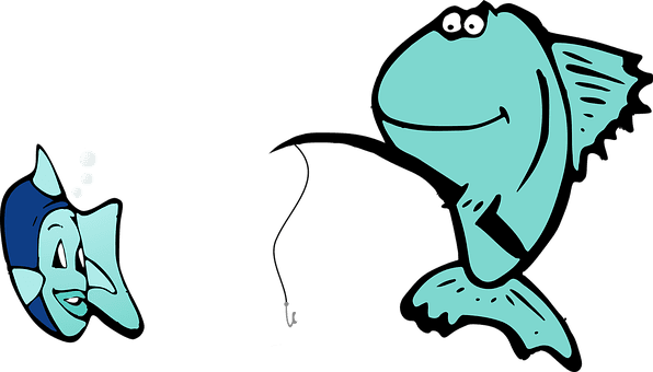 Anthropomorphized Animals Cartoon Dating F - Fishing Cartoon - Transparent PNG Free Download | PNGio