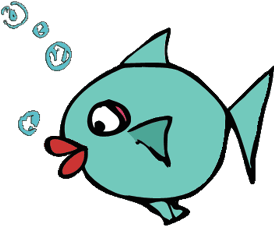 In The Fish World This Is A Big Story - Fish Clip Art - Transparent PNG Free Download | PNGio