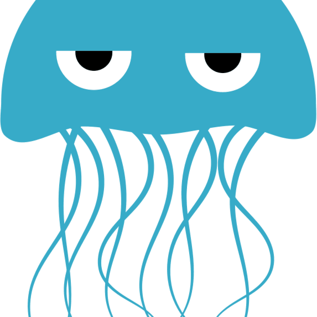 Jellyfish Clipart Angry Jellyfish Clip Art Clipart - Cartoon Jelly Fish - Transparent PNG Free Download | PNGio