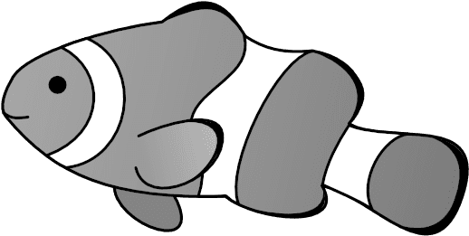 Innovation Ideas Clownfish Clipart Clipartblack Com - Clown Fish Drawing - Transparent PNG Free Download | PNGio