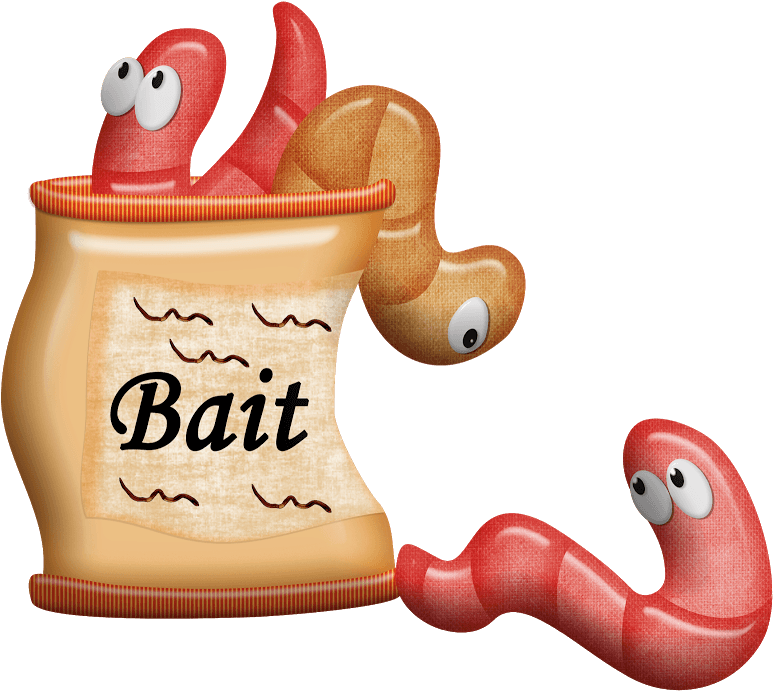 Pescaria - Clip Art Fishing Worm - Transparent PNG Free Download | PNGio