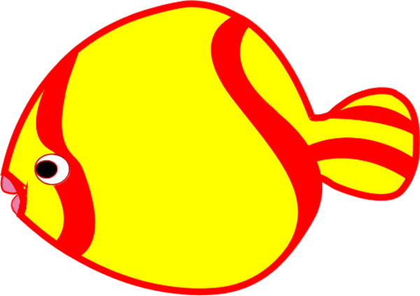 Red And Yellow Fish - Transparent PNG Free Download | PNGio