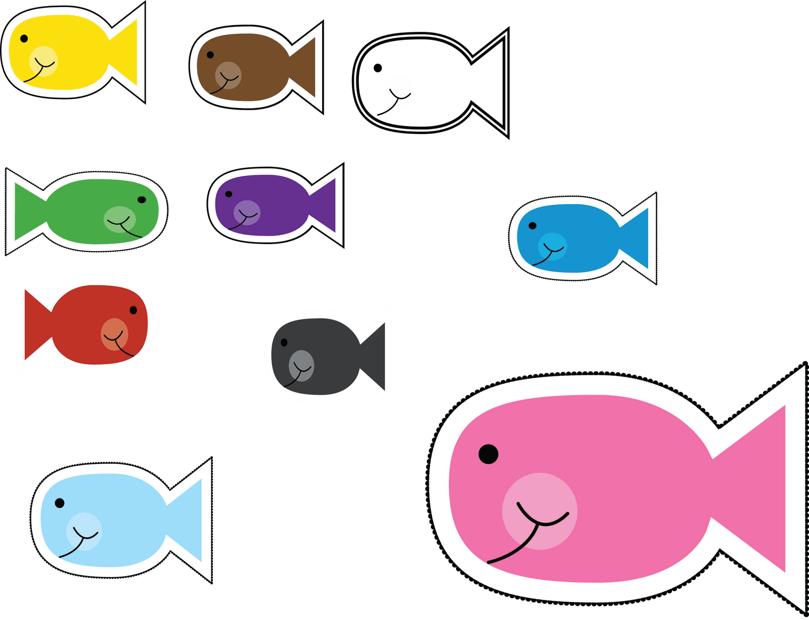 Free Fish Clipart For Kids - Clip Art Free Fish - Transparent PNG Free Download | PNGio