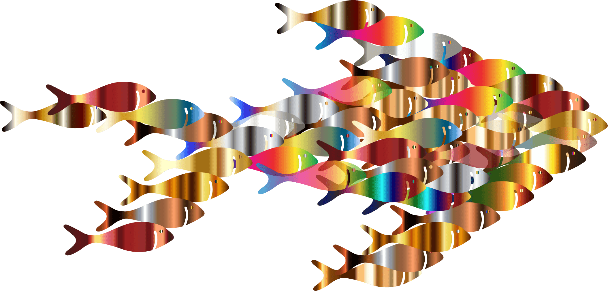 Colorful Fish Fractal - Colorful Fish Png - Transparent PNG Free Download | PNGio