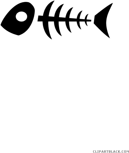 Fish Skeleton Animal Free Black White Clipart Images - Shut Up And Fish Baseball Sleeve Shirt - Transparent PNG Free Download | PNGio