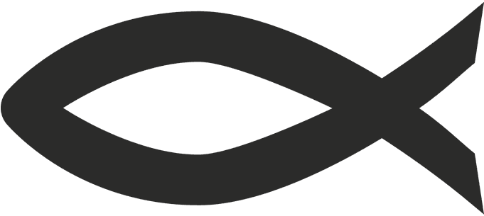 Ichthys Jesus Christ Symbol Fish Christian - Christian Fish - Transparent PNG Free Download | PNGio