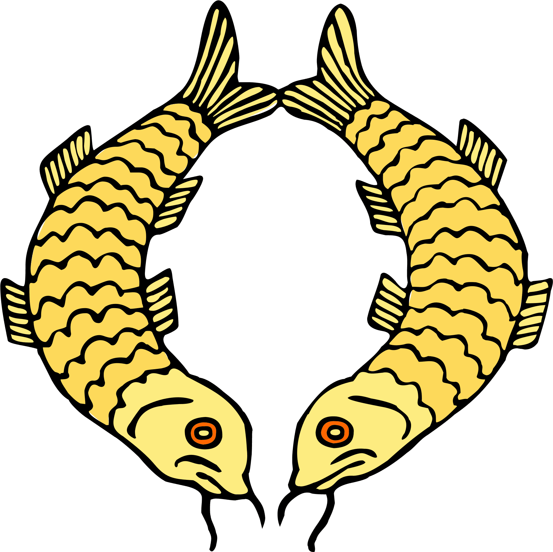 Buddhism Symbol Cliparts 16, Buy Clip Art - Buddhist Symbols Golden Fish - Transparent PNG Free Download | PNGio