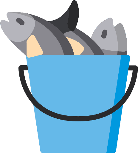 Bucket - Fish In A Bucket Clip Art - Transparent PNG Free Download | PNGio