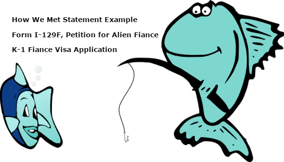 Declaration Of How We Met Example Uscis I 129f, Petition - Fishing Cartoon - Transparent PNG Free Download | PNGio