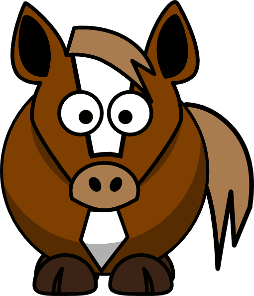 Cartoon Horse Clip Art - Cartoon Horse Clip Art - Transparent PNG Free Download | PNGio
