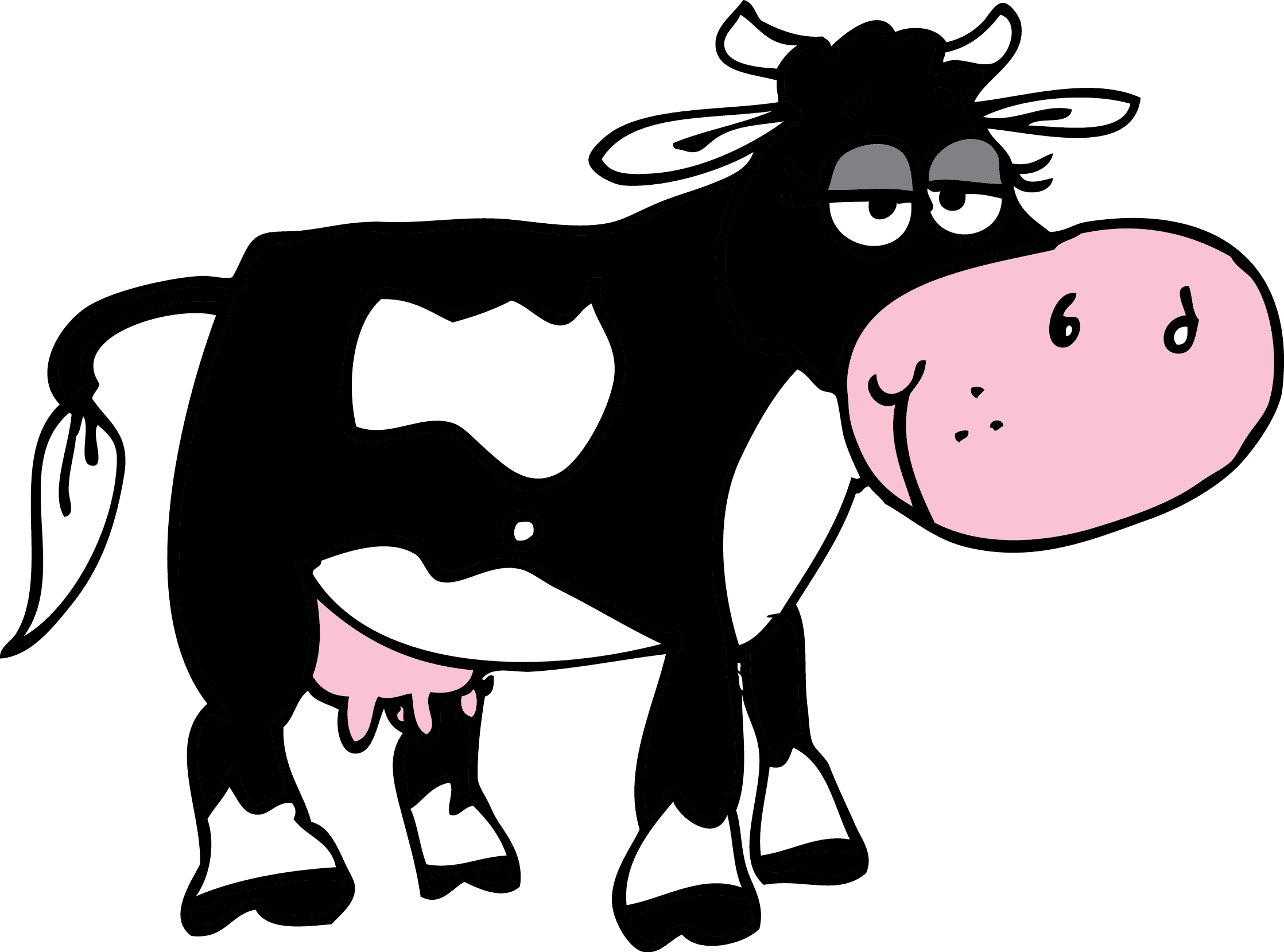 Hereford Cow Cliparts - Cartoon Horse And Cow - Transparent PNG Free Download | PNGio