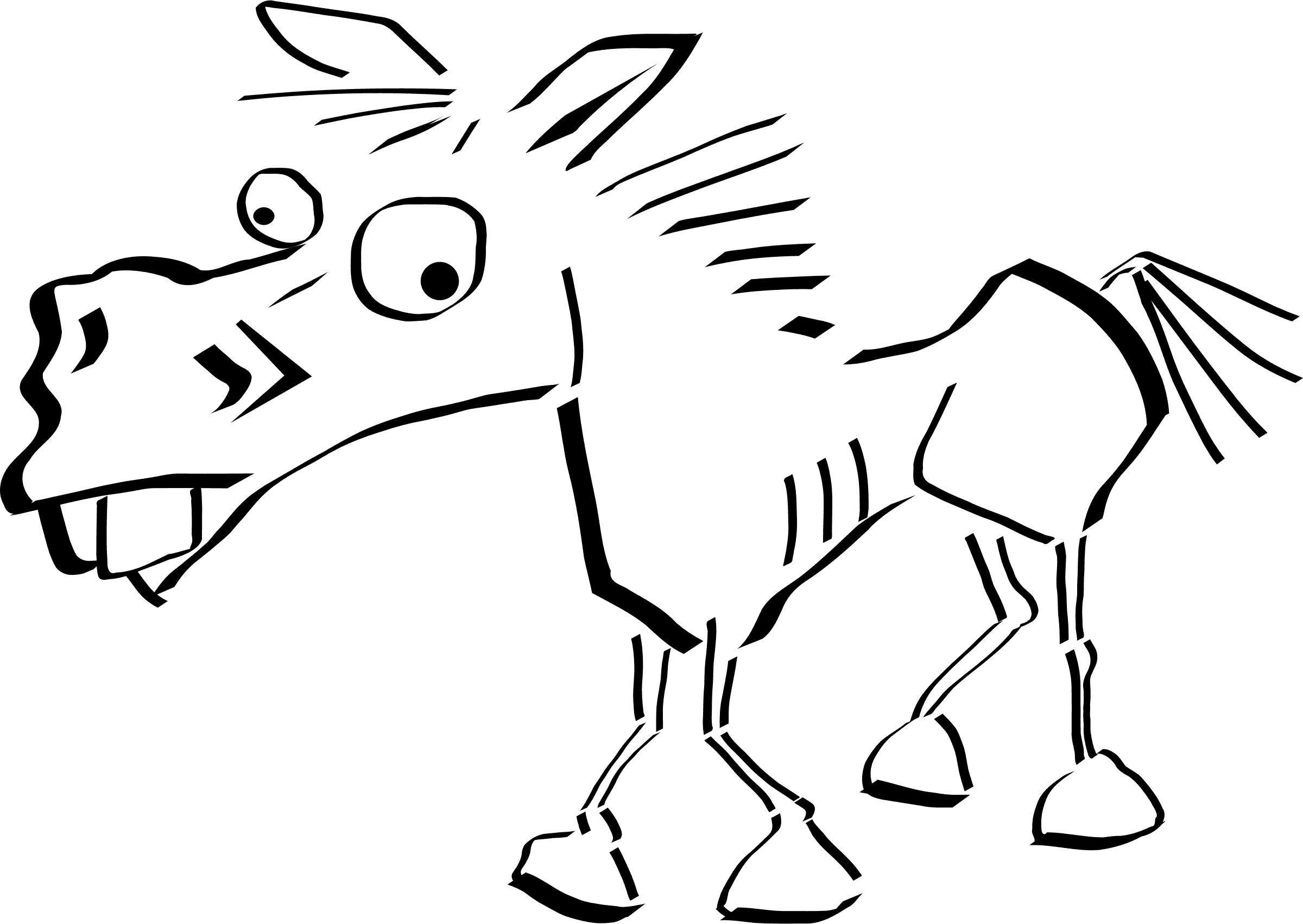 Big Image - Crazy Horse Vector - Transparent PNG Free Download | PNGio