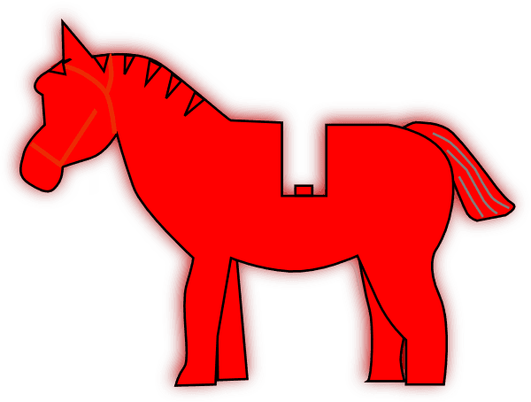 Red Horse Clip Art - Horse Red Art - Transparent PNG Free Download | PNGio