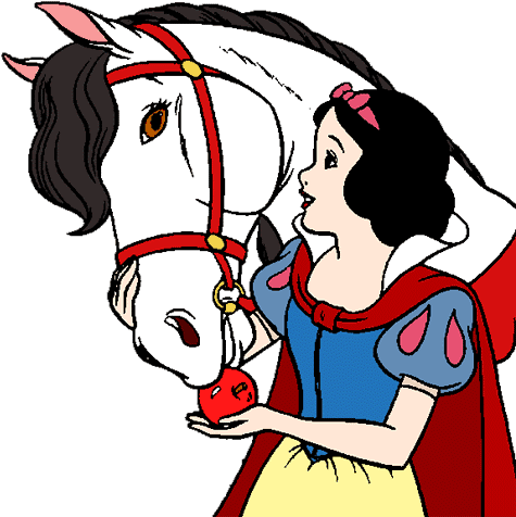 Snow White And The Seven Dwarfs Images Snow White Clipart - Snow White And Horse - Transparent PNG Free Download | PNGio