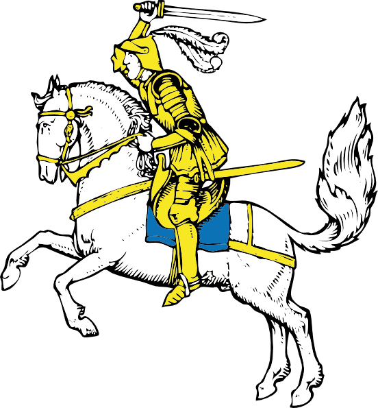 Warrior On Horse Clipart - Transparent PNG Free Download | PNGio