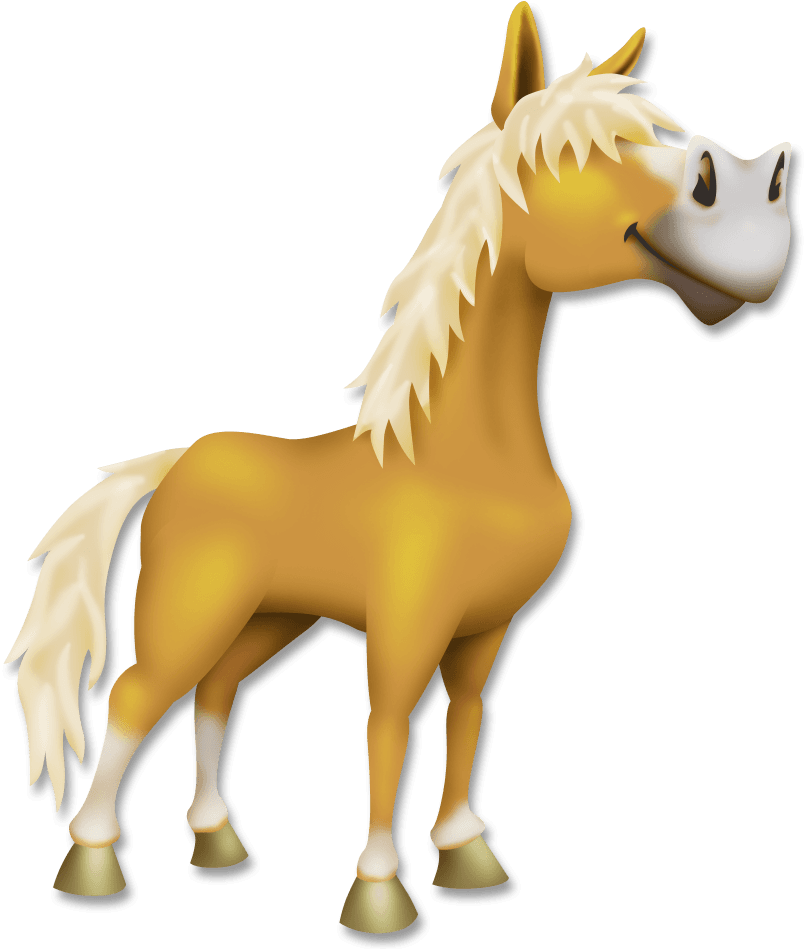 Palomino Horse - Hay Day Palomino Horse - Transparent PNG Free Download | PNGio
