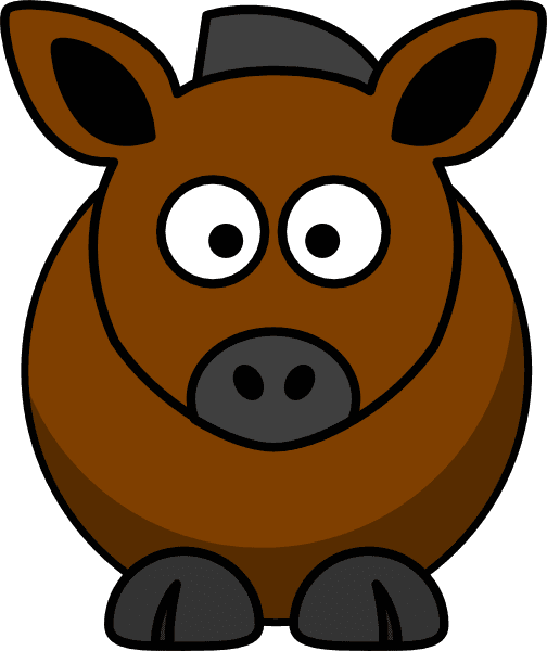 Horse Cartoon Images - Cartoon Horse Shower Curtain - Transparent PNG Free Download | PNGio