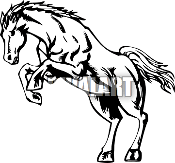 Trojan Horse Clip Art - Horse On Hind Legs Drawing - Transparent PNG Free Download | PNGio