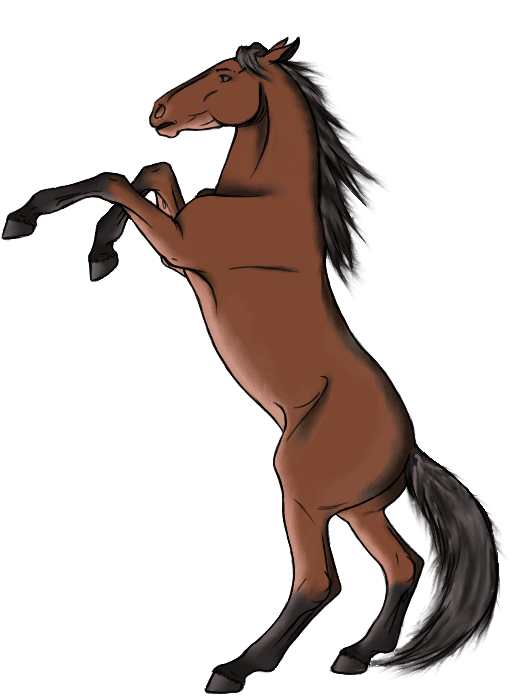 Rearing Da Horse By Et-hem - Horse Rearing Clip Art - Transparent PNG Free Download | PNGio