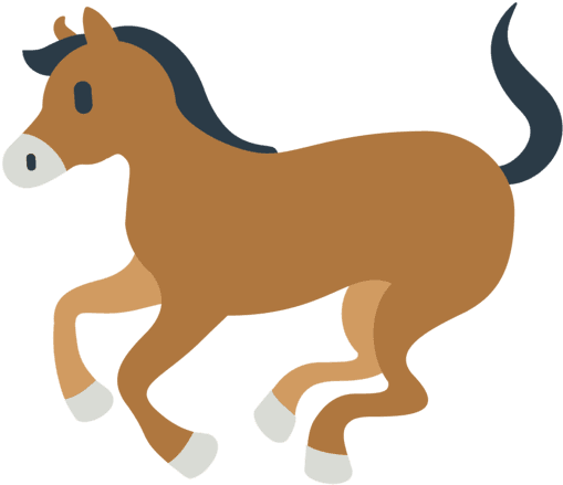 Mozilla - Horse Emoji Png Background - Transparent PNG Free Download | PNGio