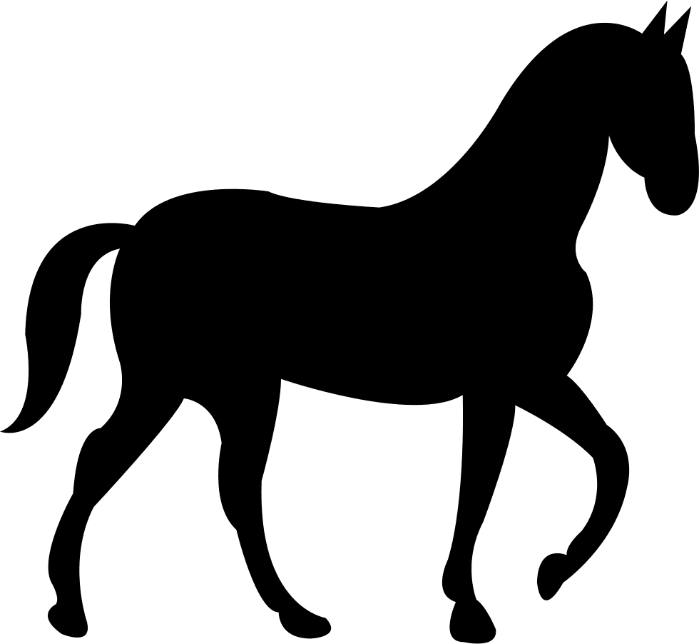 Horse With Slow Walking Pose Comments - Horse Svg - Transparent PNG Free Download | PNGio